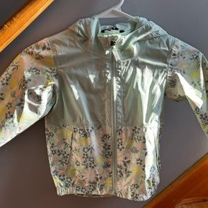 Girls 3T The North Face rain jacket